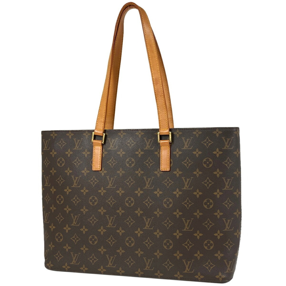 Louis Vuitton Luco Shoulder Bag Tote Monogram Brown